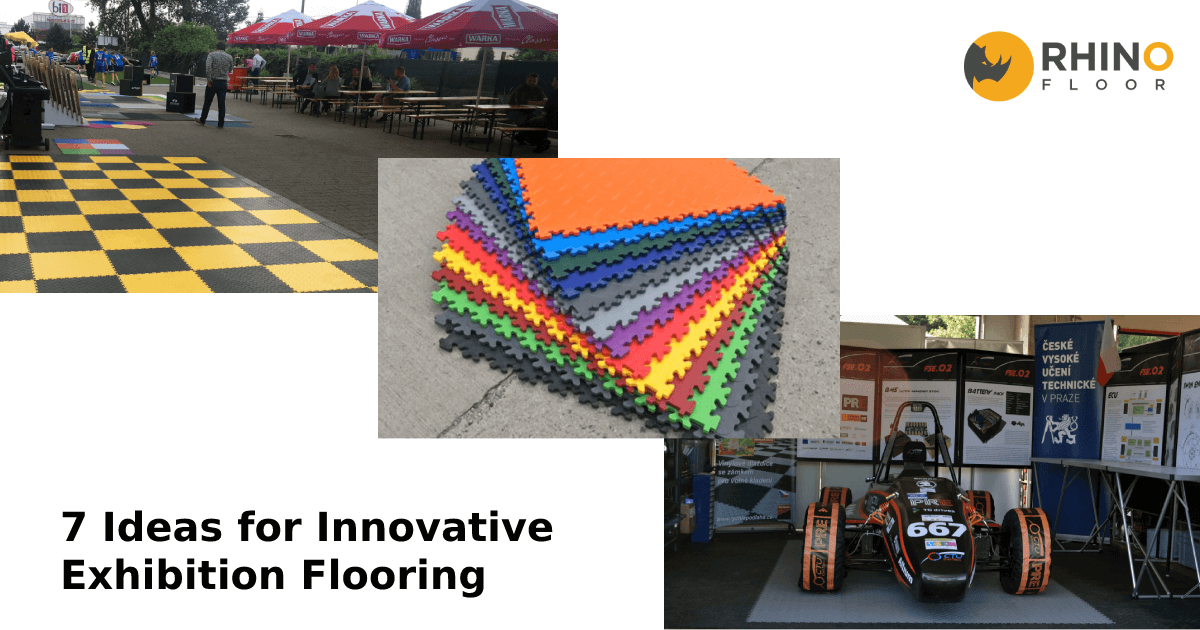innovative exhibition flooring