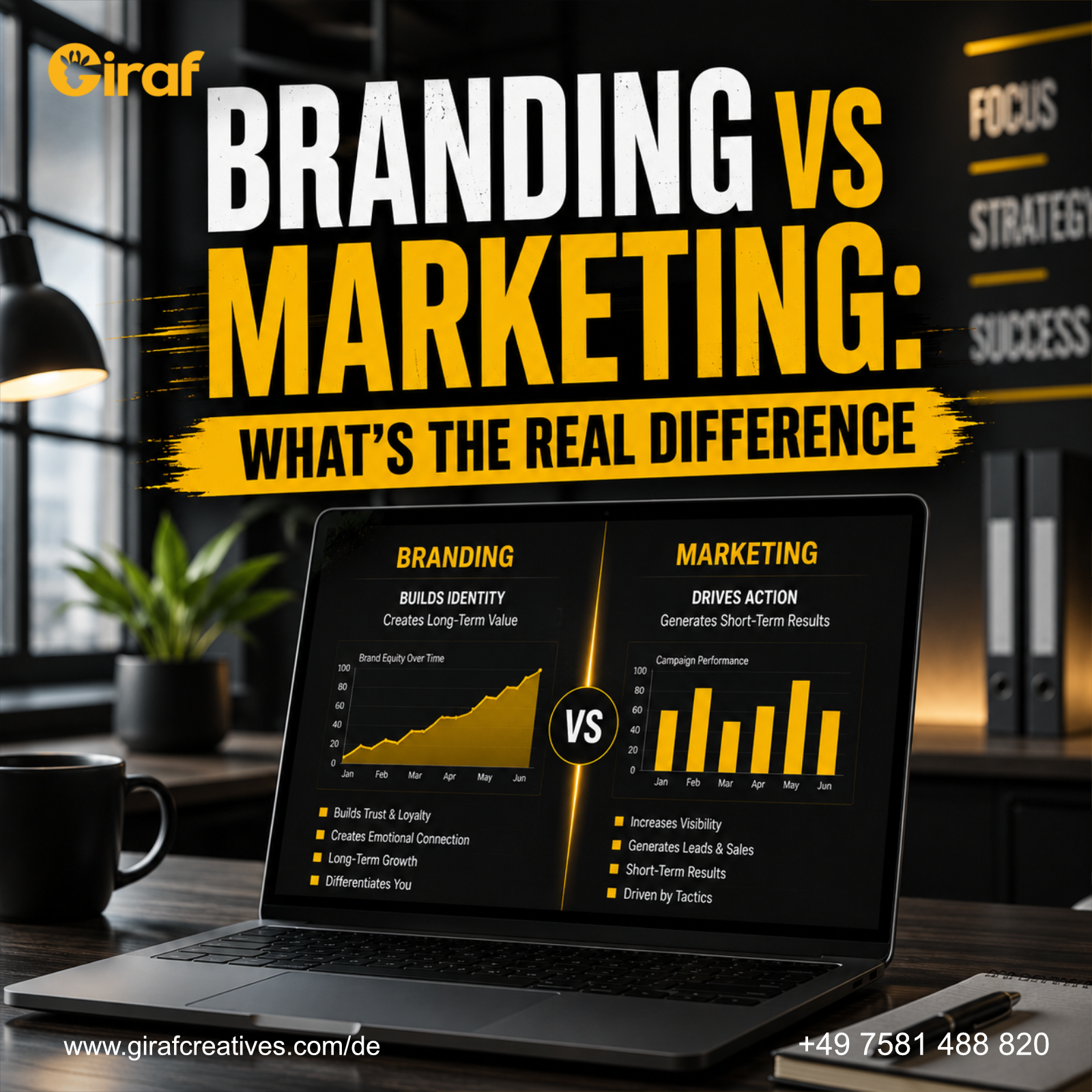 Branding vs. Marketing: Was ist der wirkliche Unterschied?