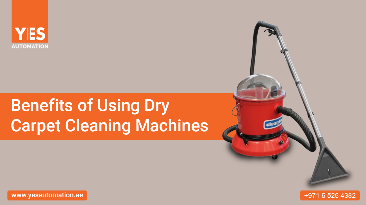 Benefits of Using Dry Carpet Cleaning Machines