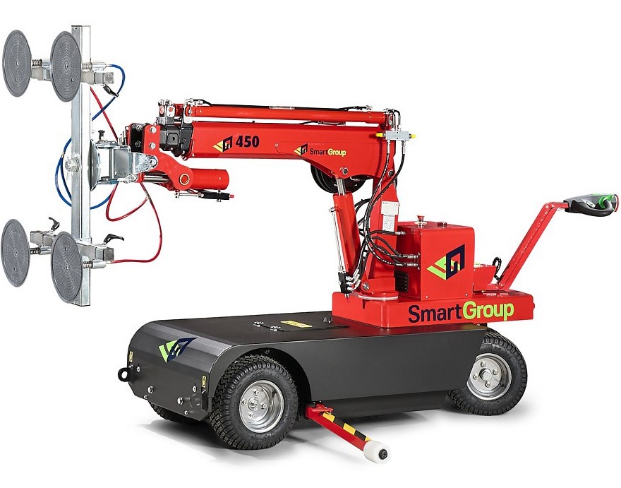 Glass lifting robot